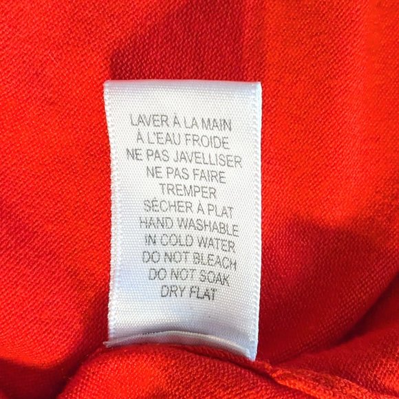 twik by SIMONS - Women's fitted orange turtleneck sweater, size MEDIUM - Picture 5 of 7